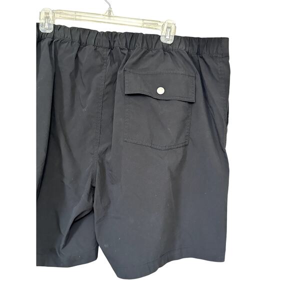 Treasure & Bond Chino Shorts Flat Front Slim Fit Zip Fly Twill Black 2XL NWT - Picture 7 of 10